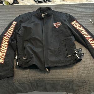 Harley Davidson size XL Black coat